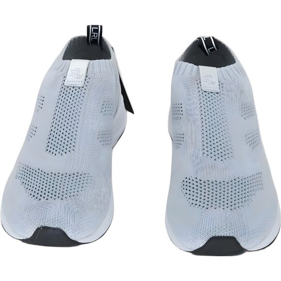 Polo Ralph Lauren Kacie Slip-On Sneakers Silver Women's US 10M - Picture 5 of 6